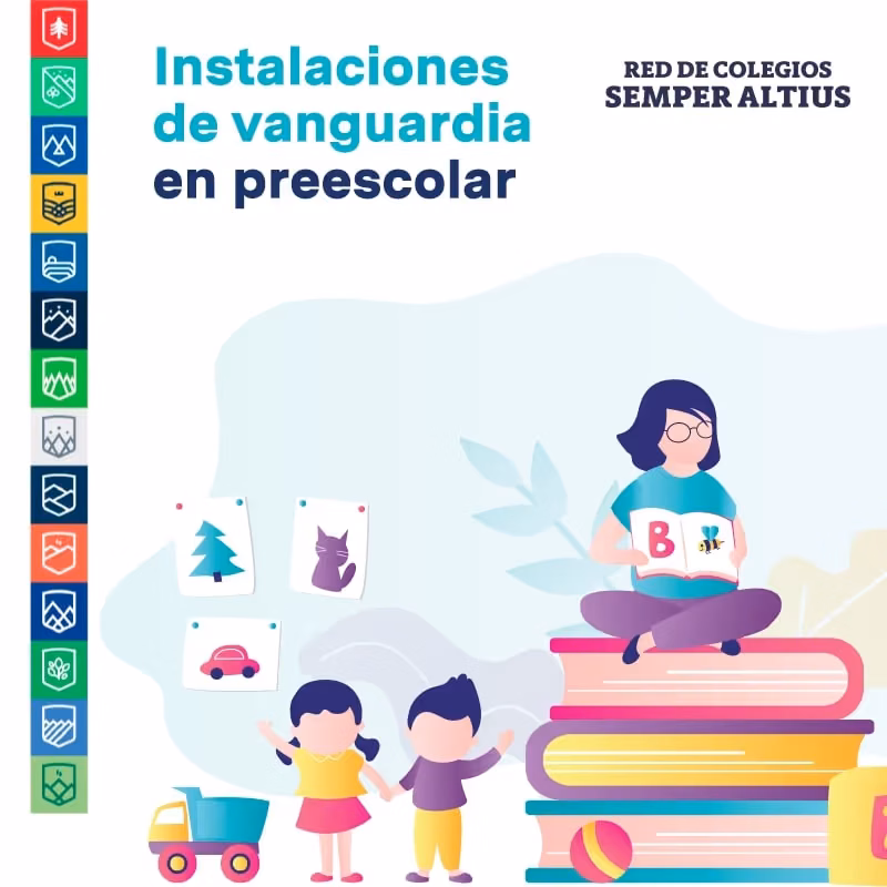 Instalaciones de vanguardia en preescolar