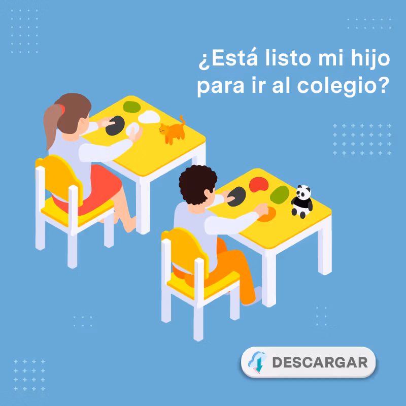 ¿Está listo mi hijo para ir al colegio?